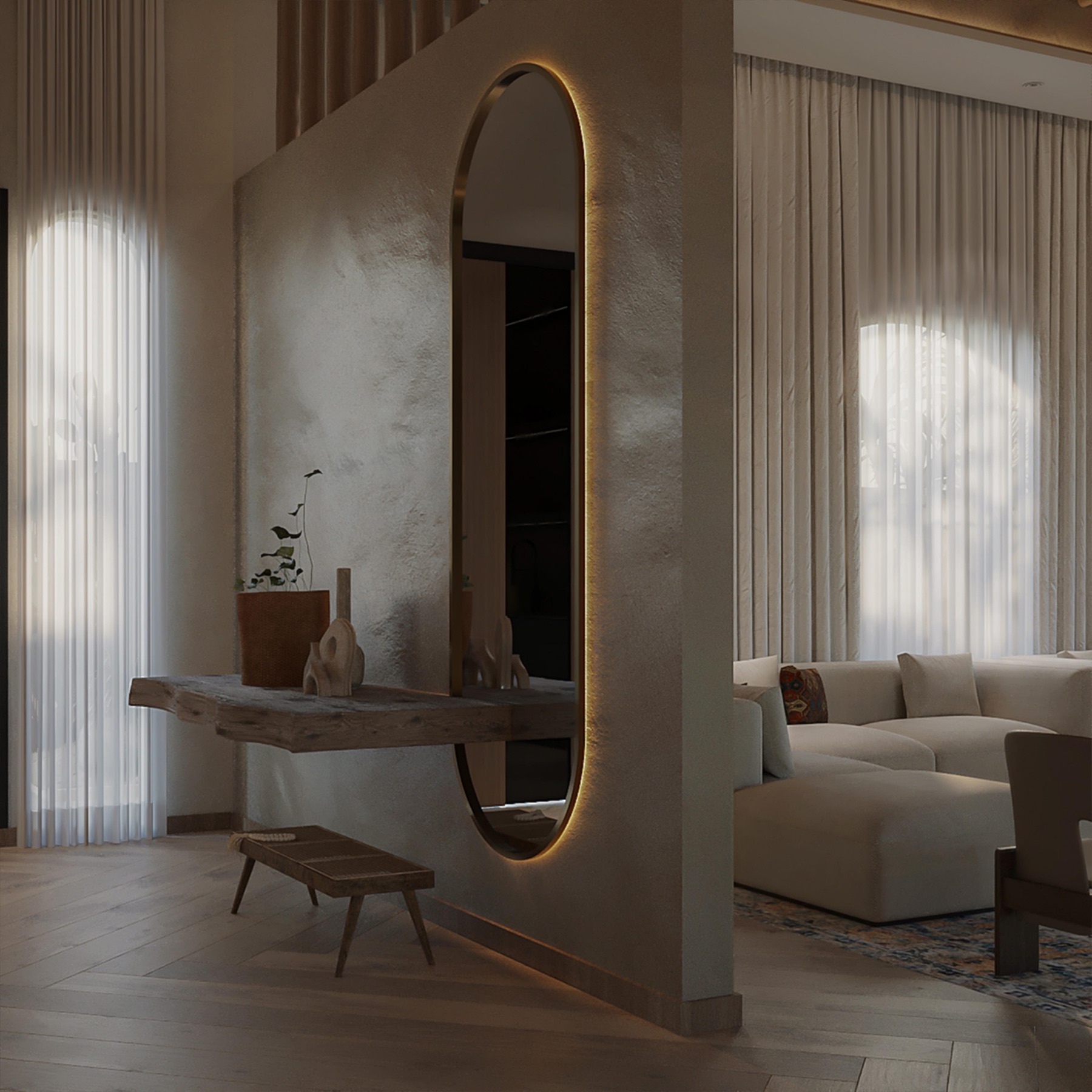 Salmani-style interior details